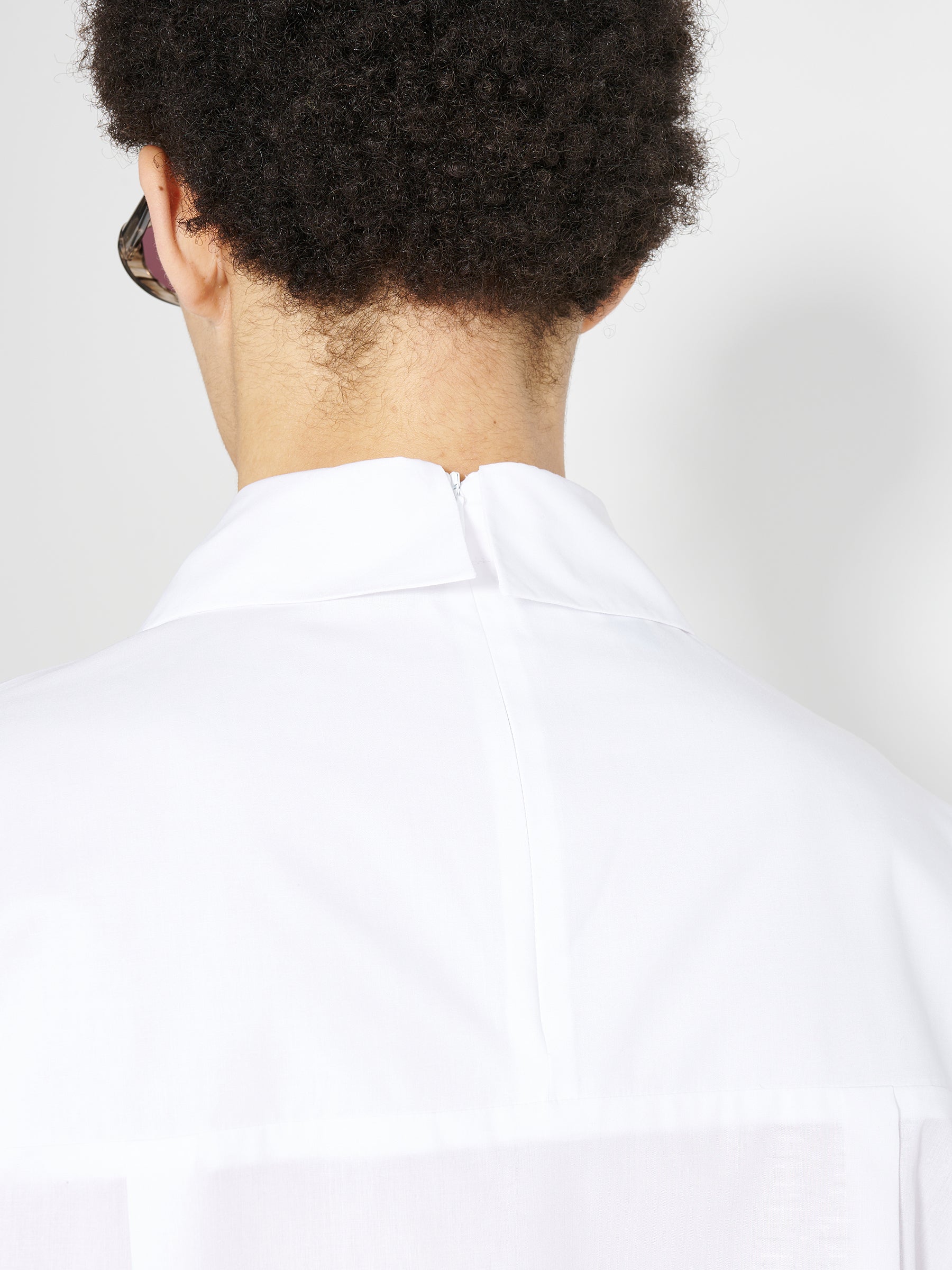 Olly Shinder Vanishing Tie Shirt White