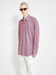 Our Legacy Borrowed Shirt Raspberry Parachute Poplin