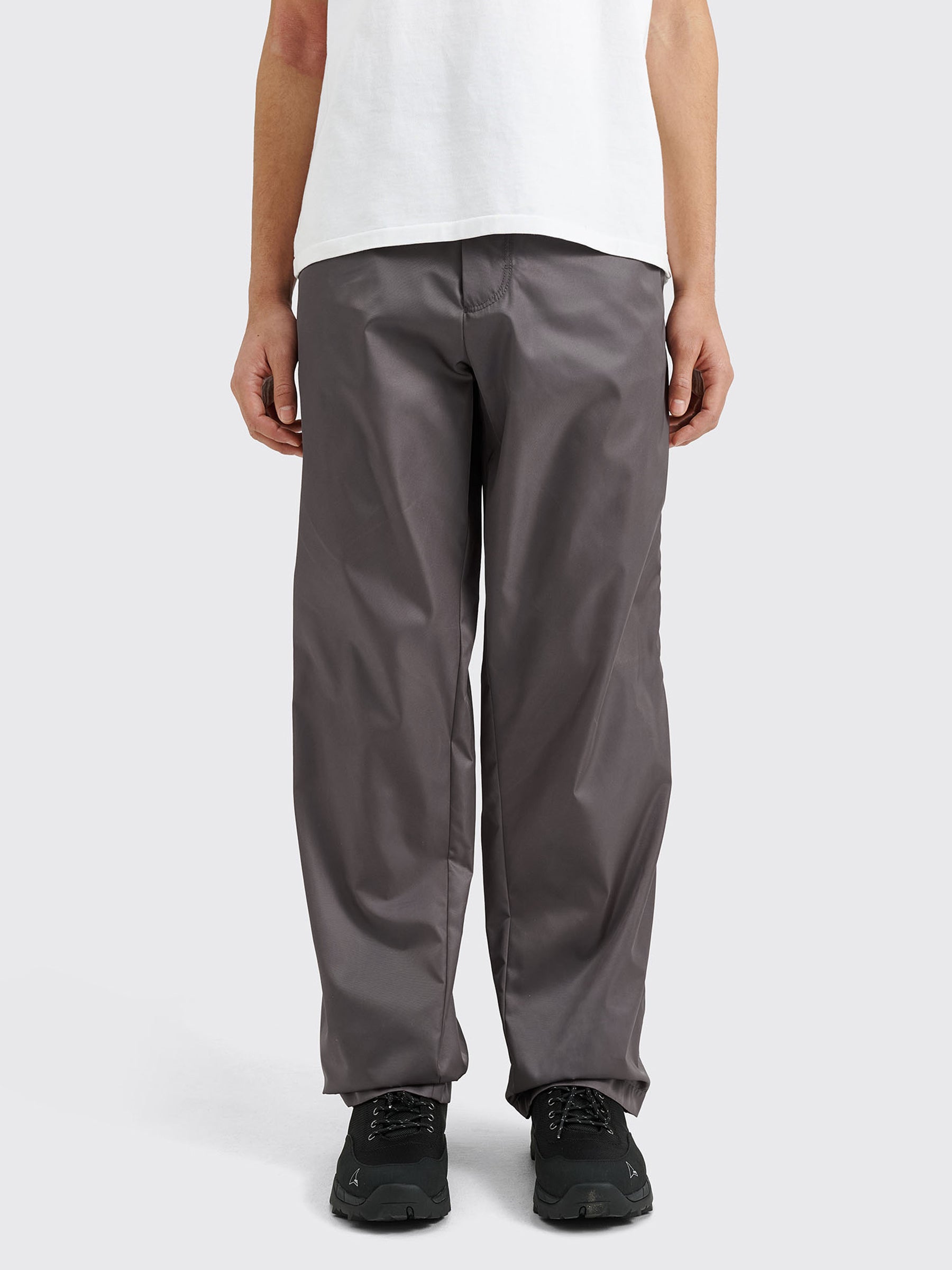 Prada Re-Nylon Pants Metal Grey