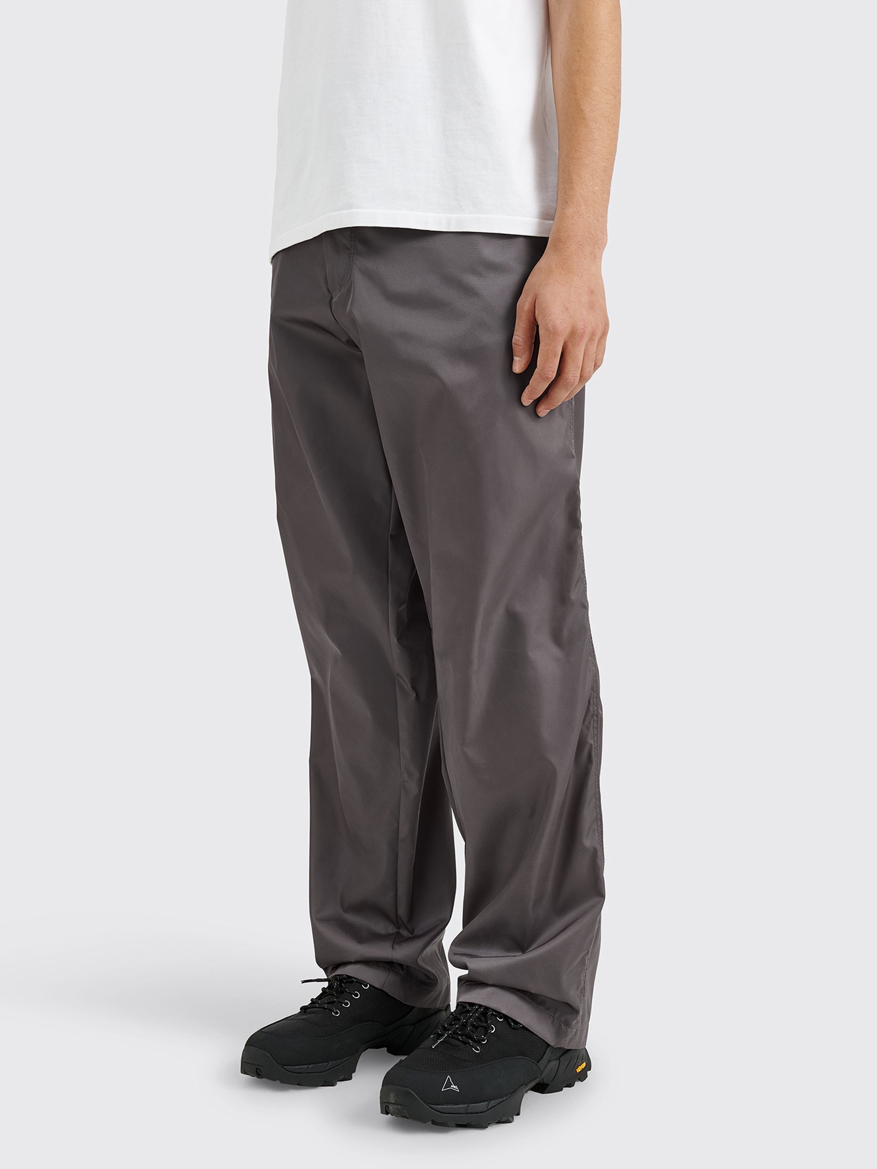 Prada Re-Nylon Pants Metal Grey