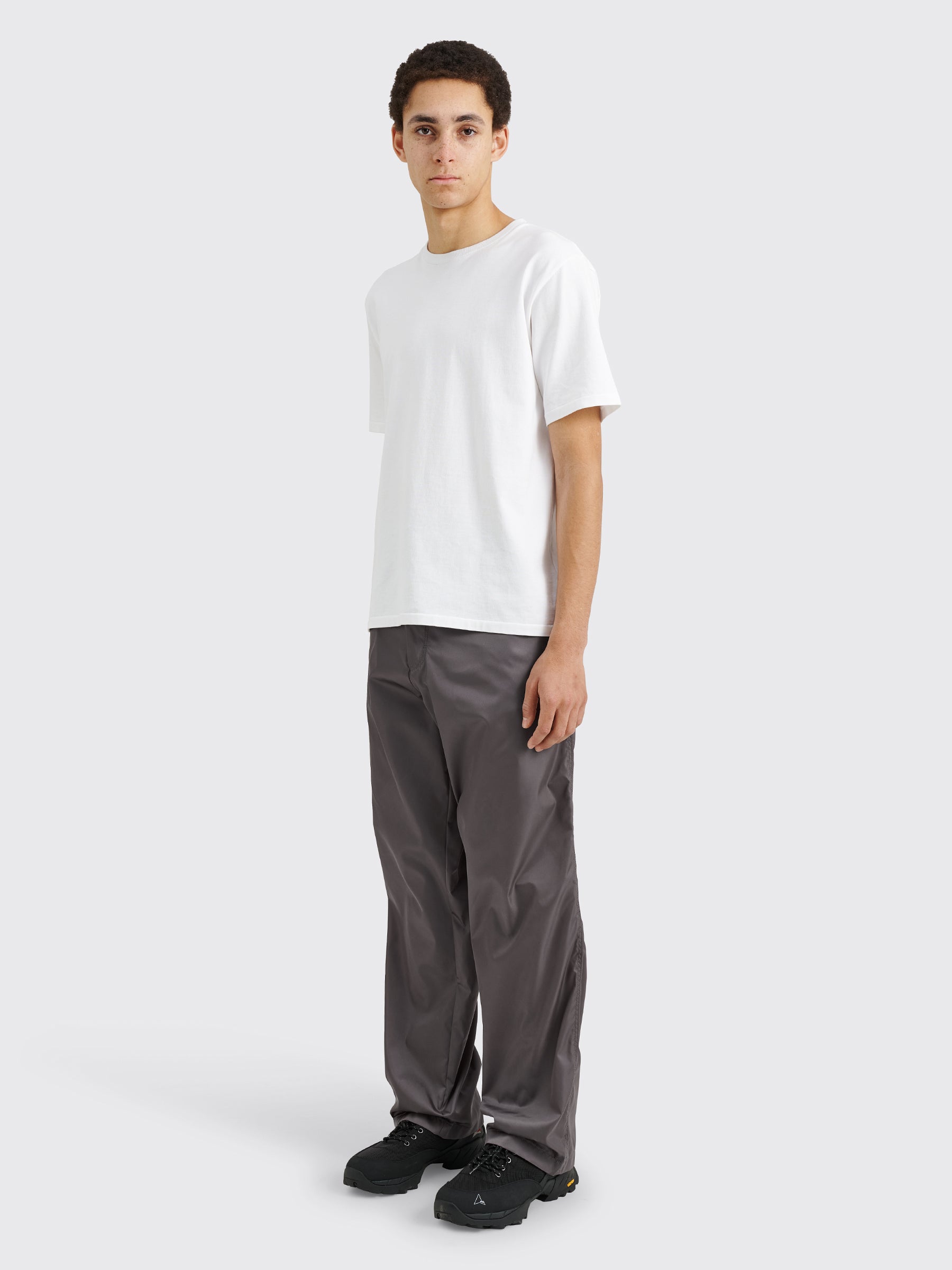 Prada Re-Nylon Pants Metal Grey