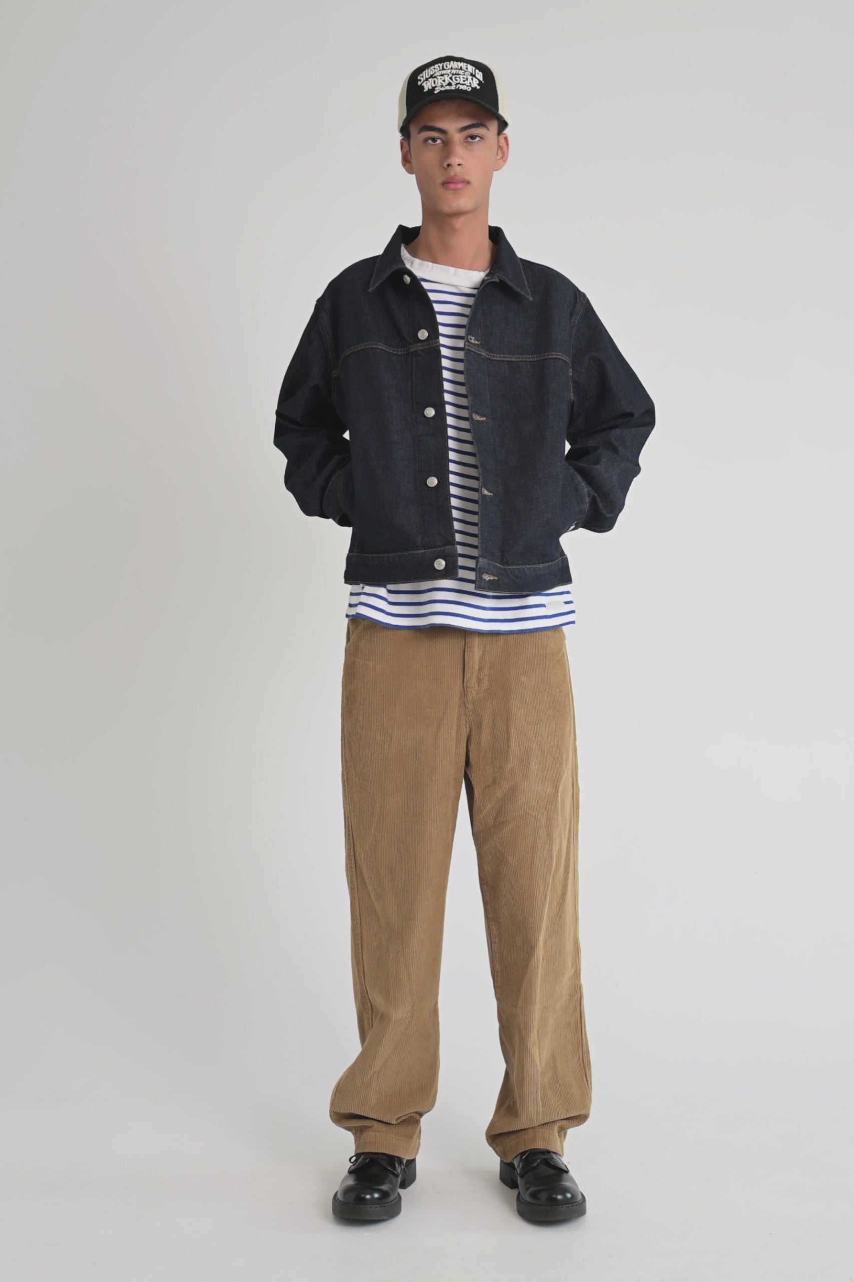 ジャケット・アウター stussy trucker jacket rinsed indigo L Trucker Jacket Denim – Rinsed Indigo | Outerwear | Stüssy