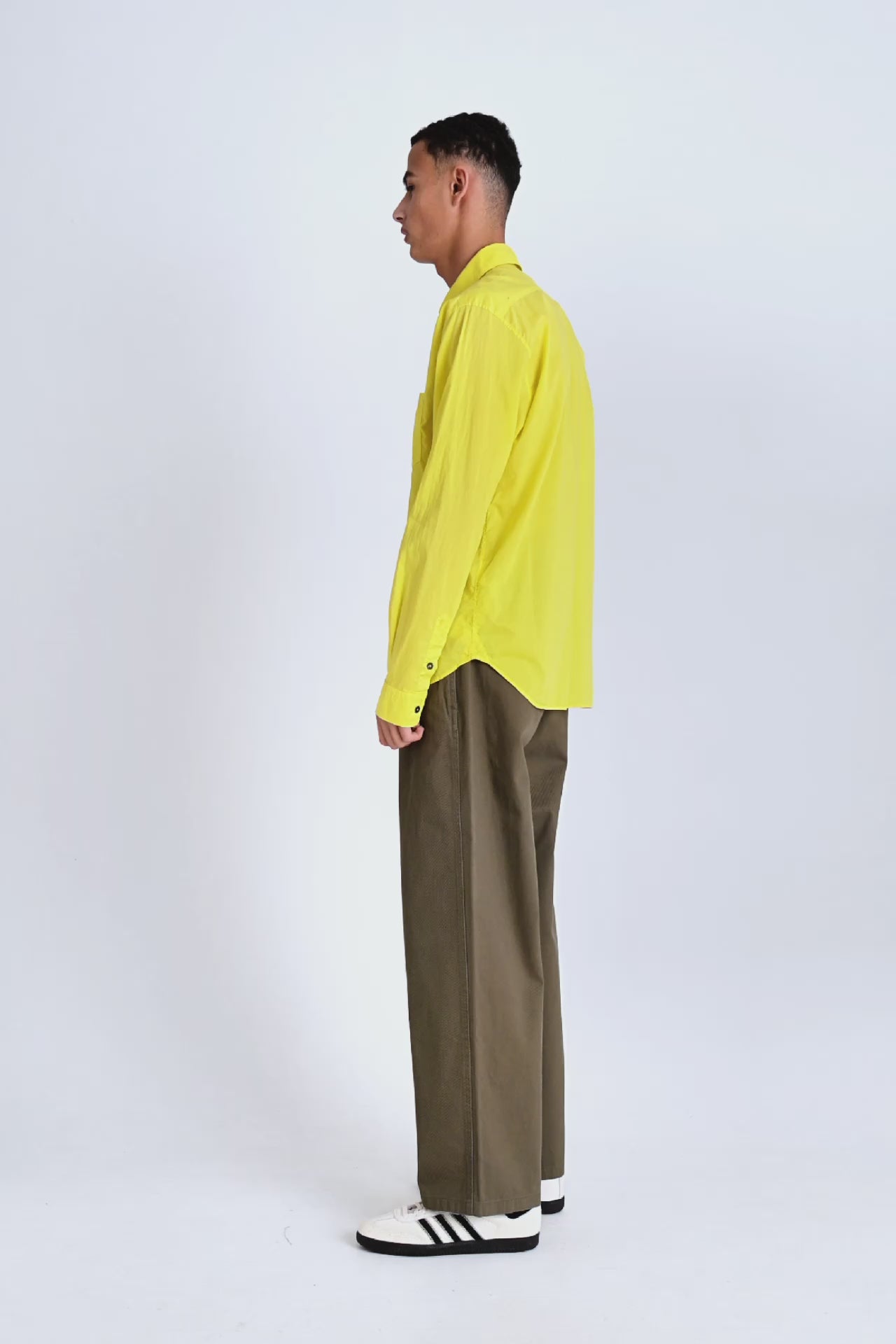 C.P. Company Shirt Gauze Bright Yellow – Très Bien