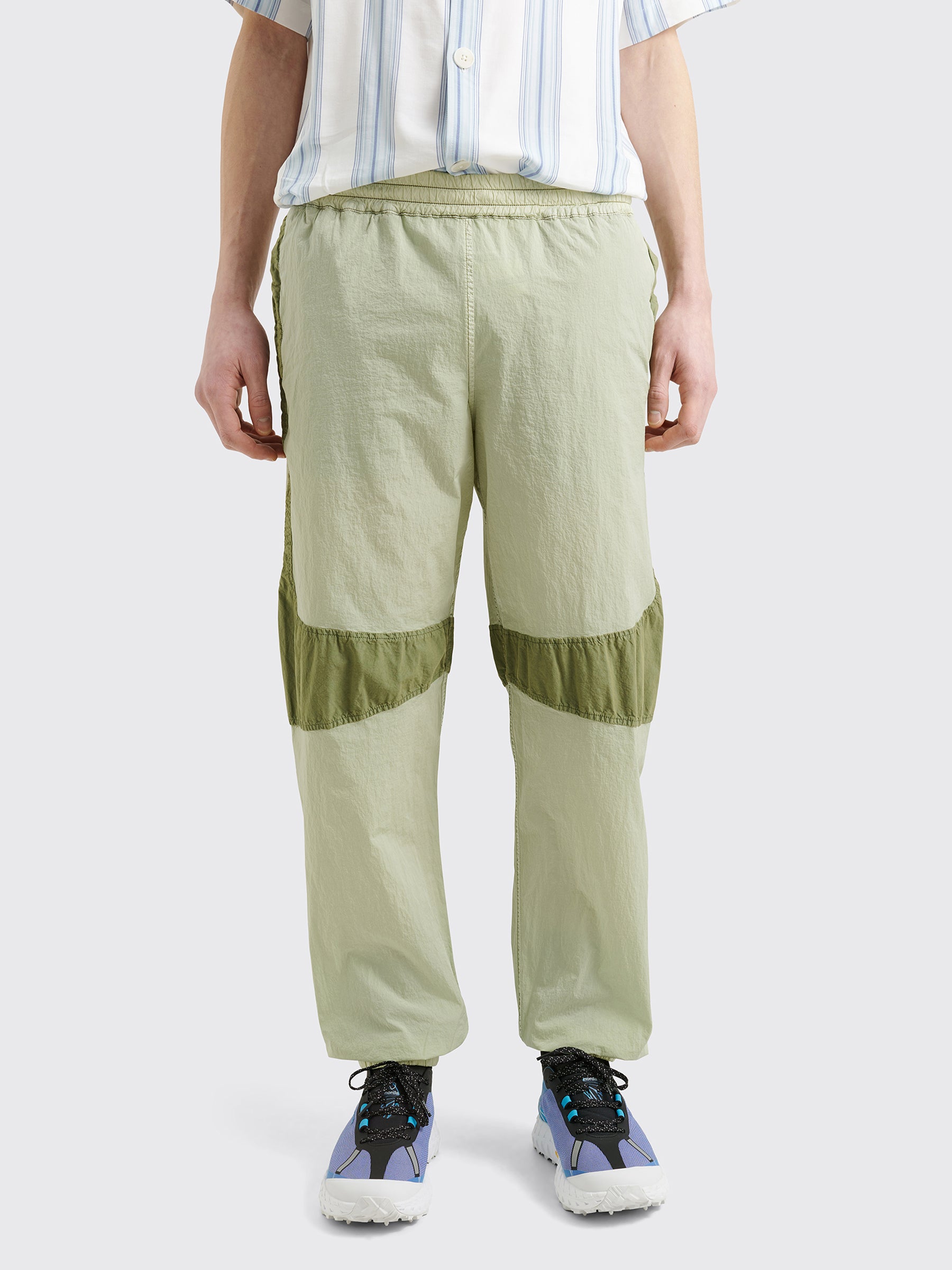 RANRA Is Track Pants Oil Green
