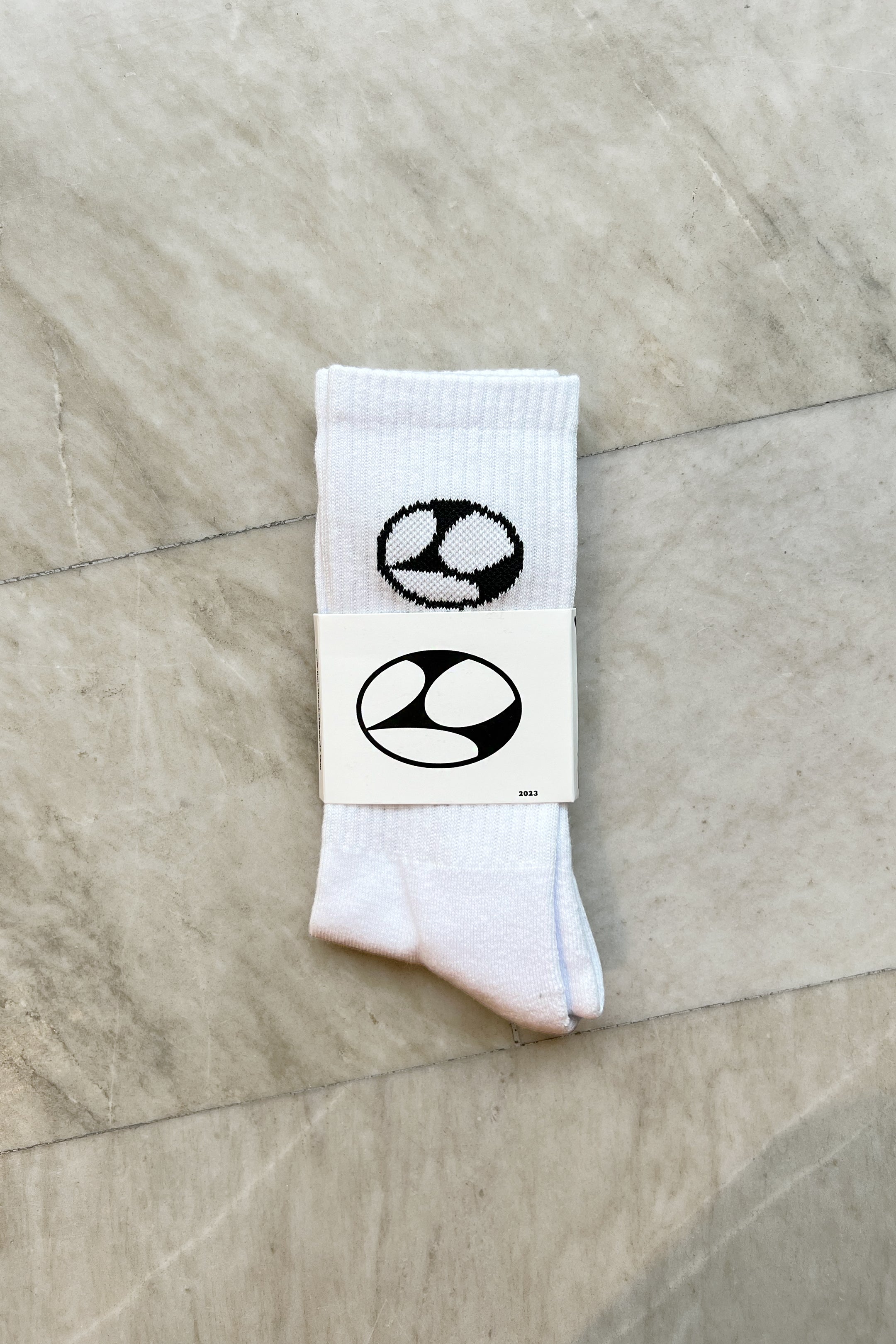 Limosine Limo Gold Toe Socks White