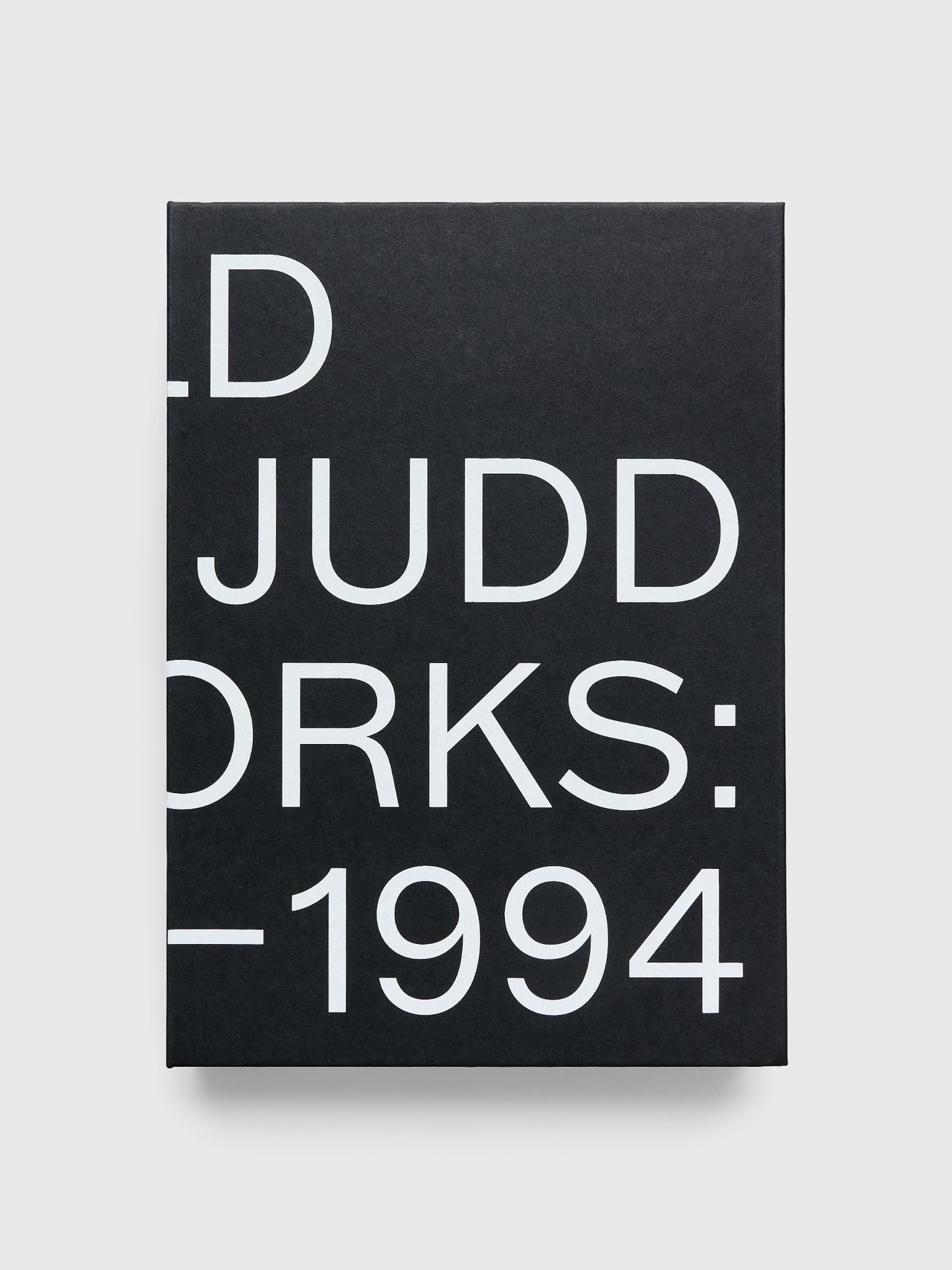 Donald Judd Artworks: 1970 – 1994