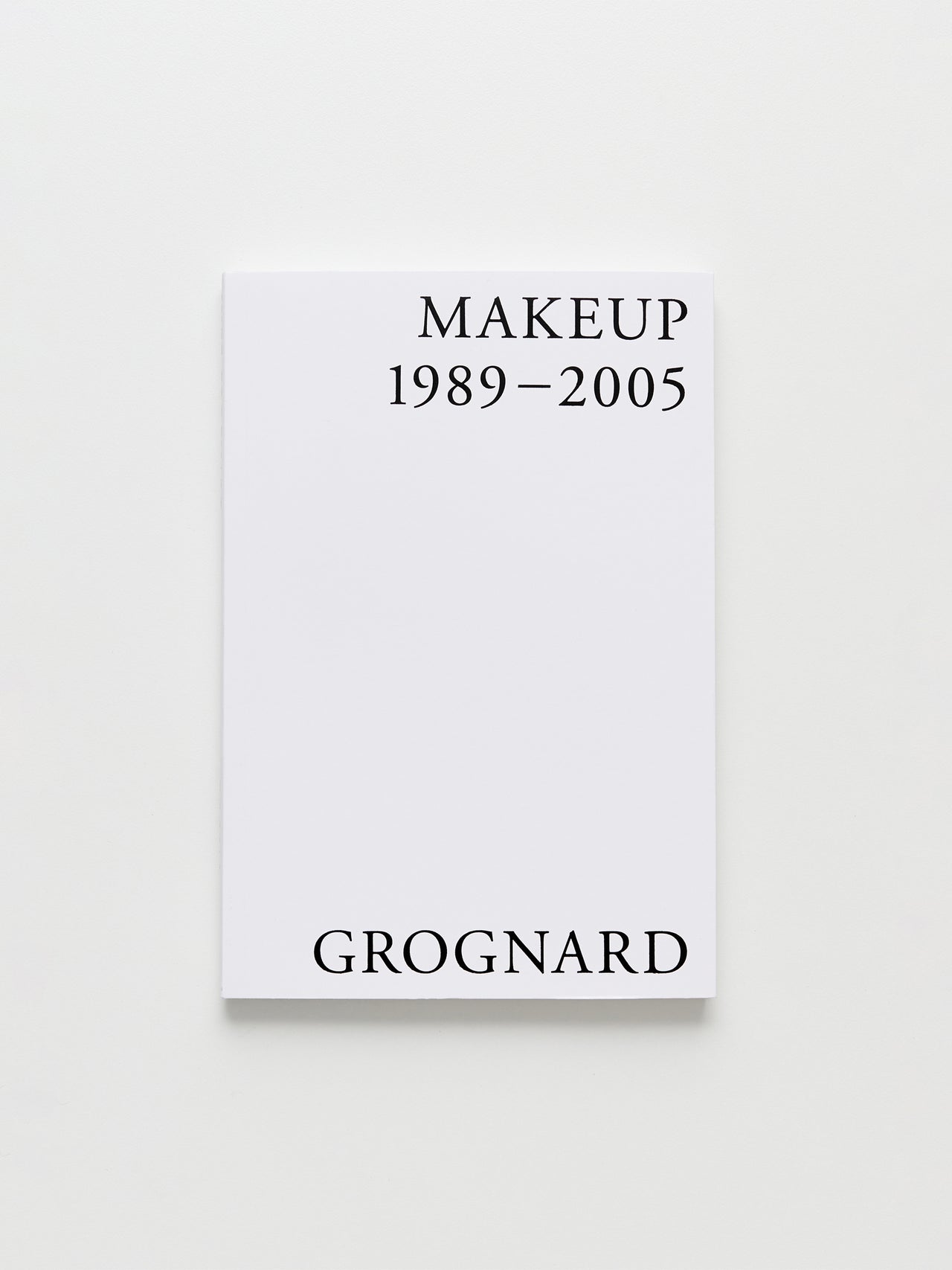 Inge Grognard – Makeup 1989-2005