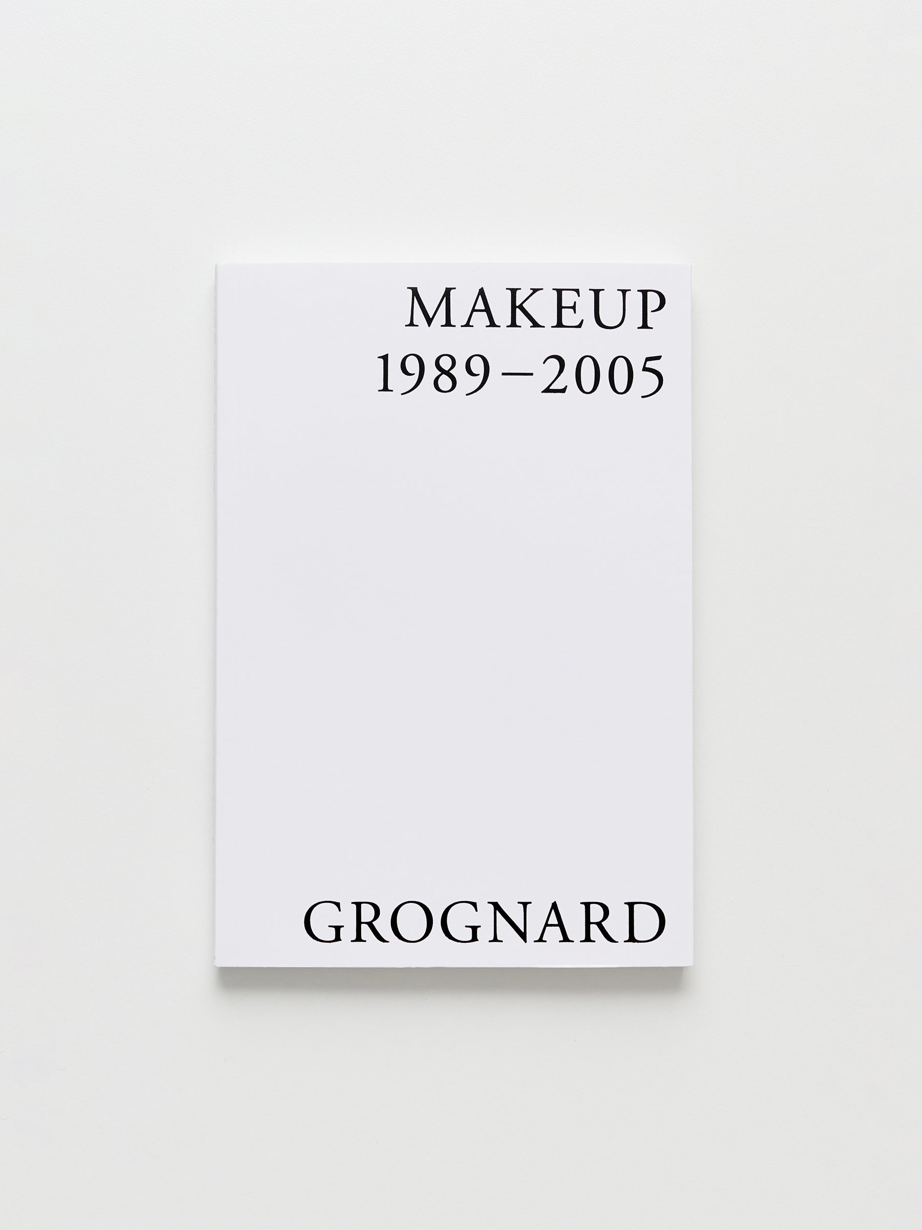 Inge Grognard – Makeup 1989-2005