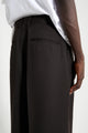 ssstein Long Wide Trousers Dark Brown
