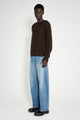 ssstein Deformation Wide Vintage Denim Jeans Indigo
