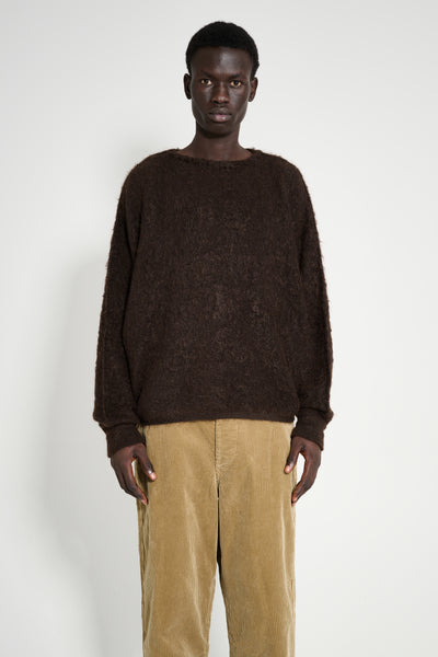 【SYUMAN.】 HANDMADE KID MOHAIR KNIT SYUMAN.】 HANDMADE KID MOHAIR KNIT