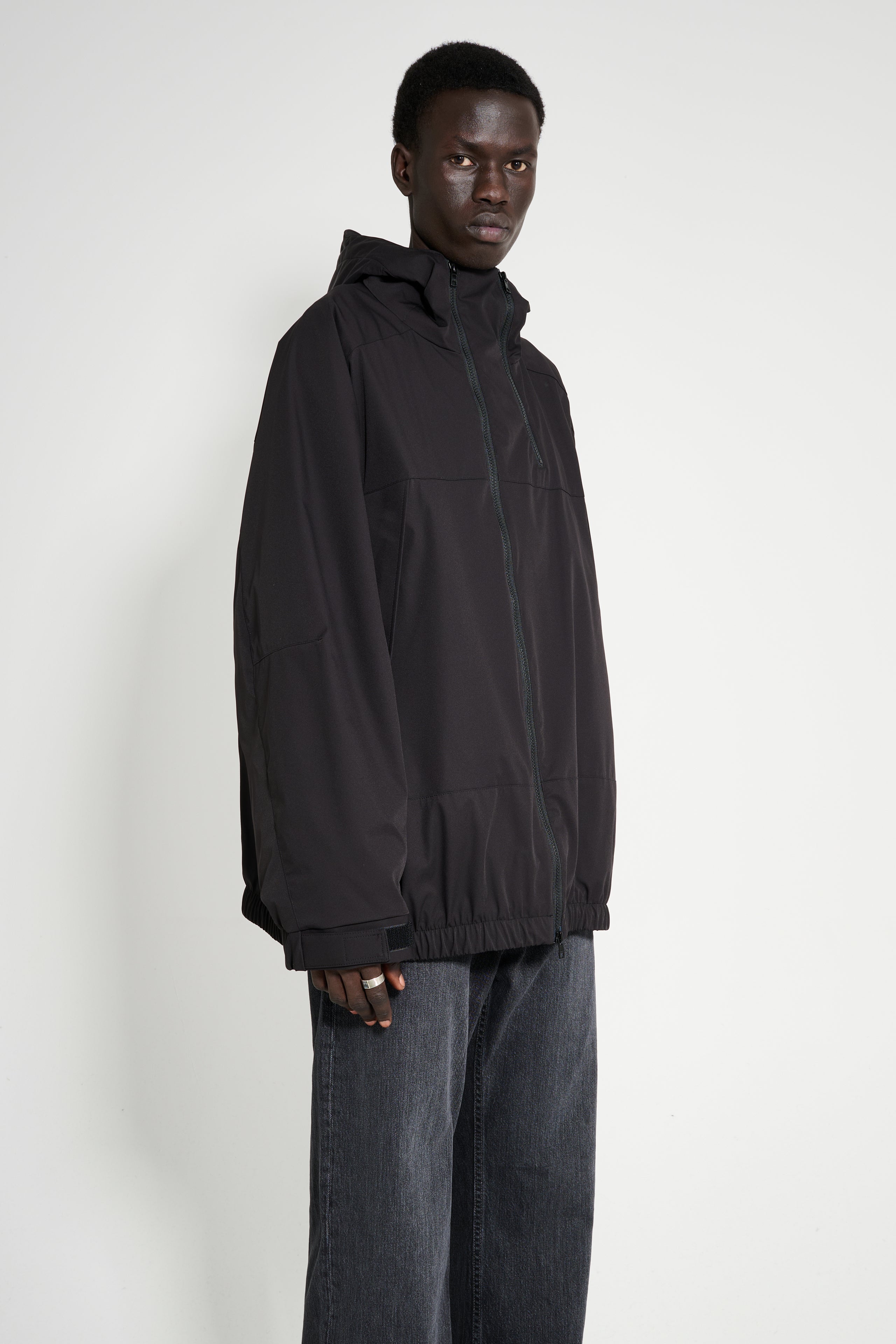 ssstein Weather Protection Hooded Jacket Black