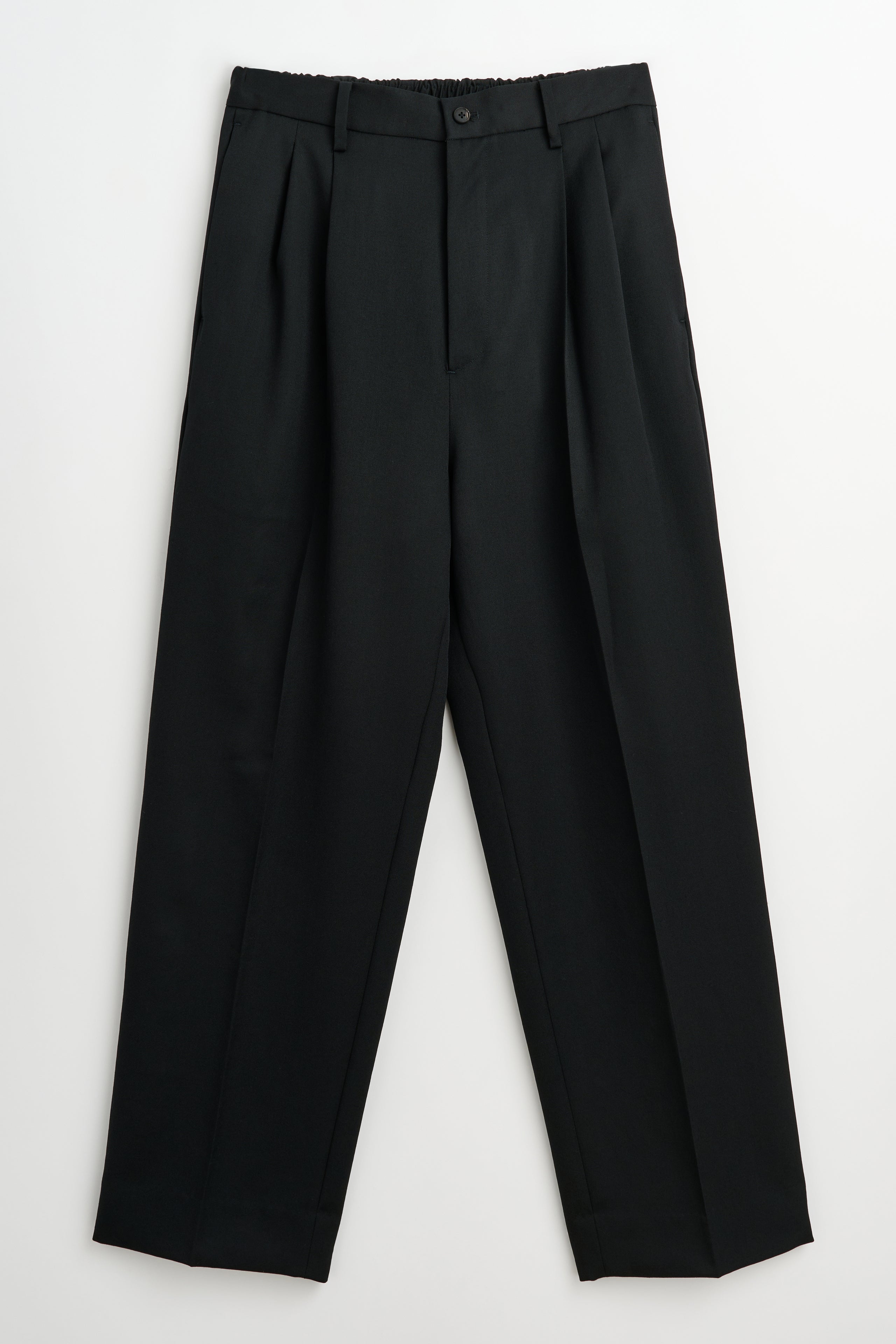 ssstein Two Tuck Easy Trousers Black