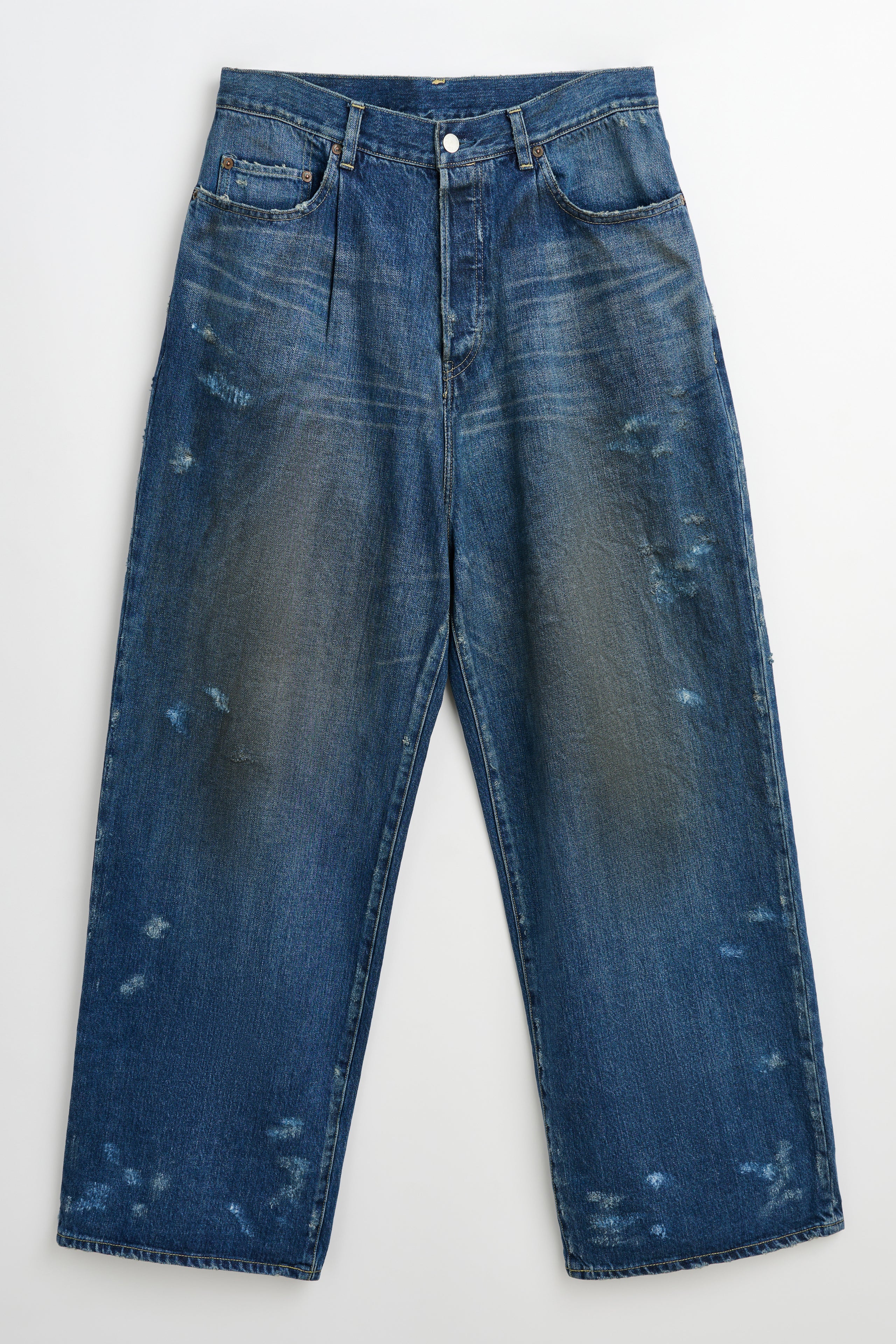 ssstein Baggy Denim Jeans Indigo