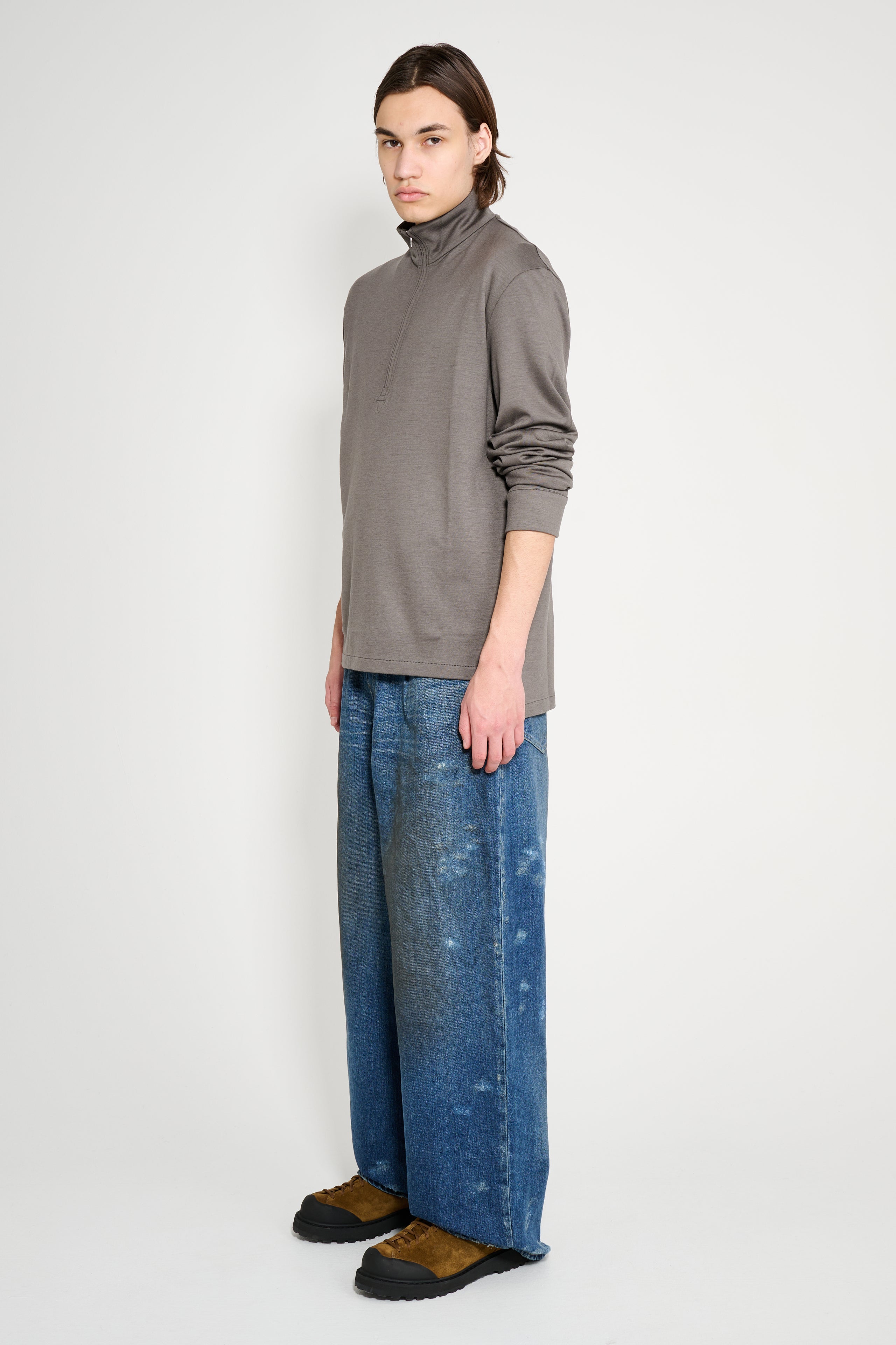 ssstein Baggy Denim Jeans Indigo