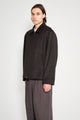 ssstein Pure Cashmere Zip Short Jacket Dark Brown