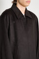 ssstein Pure Cashmere Zip Short Jacket Dark Brown