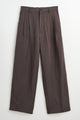 ssstein Rayon / Linen Wide Easy Trouser Charcoal