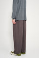 ssstein Rayon / Linen Wide Easy Trouser Charcoal