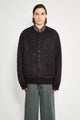ssstein Kid Mohair Mix Jacquard Knit Cardigan Brown Mix