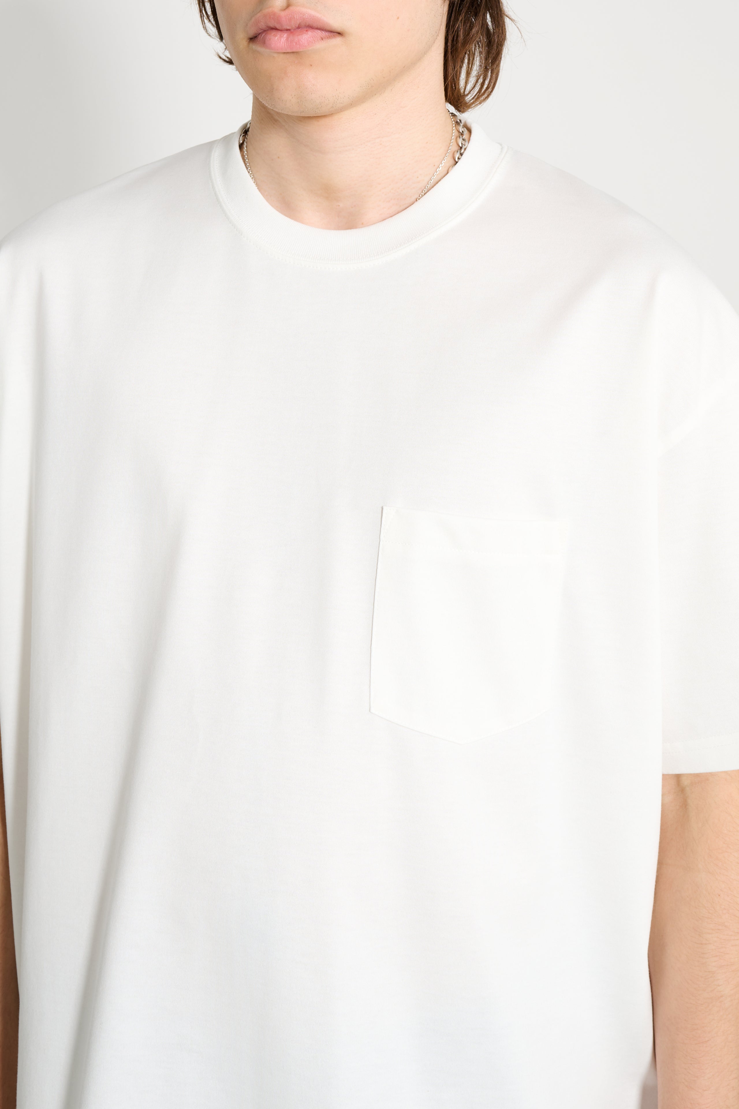 ssstein Oversized Pocket Tee White