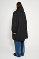 ssstein Oversized Padded Hoody Coat Black
