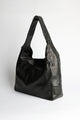ssstein Leather Shoulder Bag Black