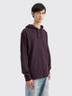 Stone Island Hooded Chest Logo T-shirt Dark Burgundy