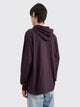 Stone Island Hooded Chest Logo T-shirt Dark Burgundy