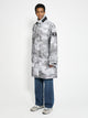 Stone Island Dissolving Grid Camo Mesh Coat Dust