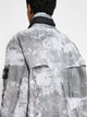 Stone Island Dissolving Grid Camo Mesh Coat Dust