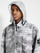 Stone Island Dissolving Grid Camo Mesh Coat Dust