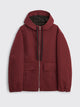 TRES BIEN ATELJÉ Cropped Parka Burgundy