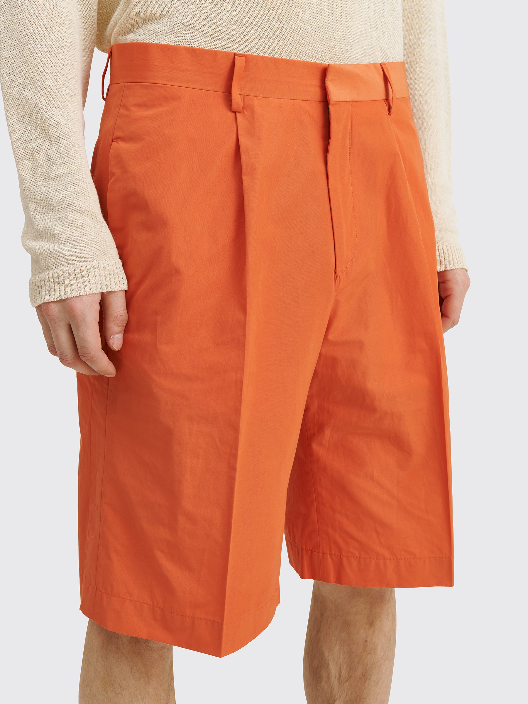 TRES BIEN ATELJÉ Suit Shorts Safety Orange