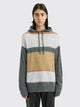 TRÈS BIEN everywear Knitted Hoodie Fuzzy Stripe Grey