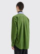 TRÈS BIEN everywear Raw Seam Oversized Classic Shirt Cotton Green Stripe