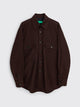 TRÈS BIEN everywear Oversized Classic Shirt Virgin Wool Burgundy
