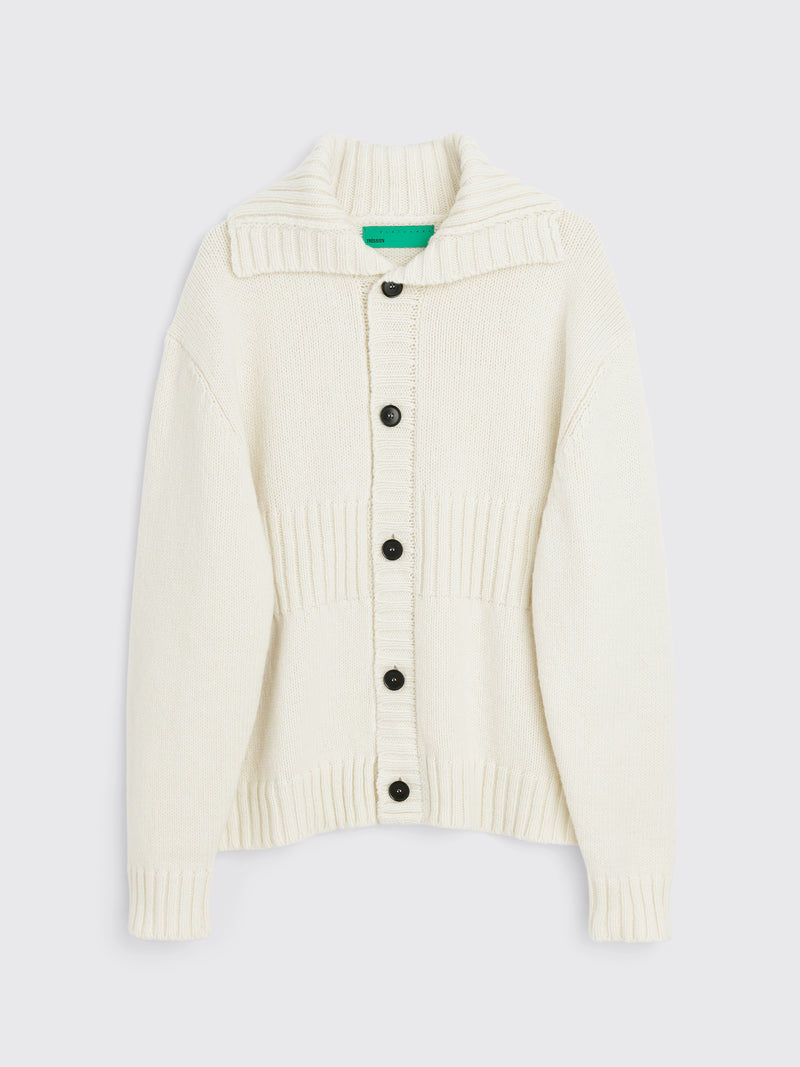 Très Bien - everywear sailor knit wool cream white