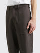 TRÈS BIEN everywear Split Trousers Wool Twill Dark Green