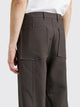 TRÈS BIEN everywear Split Trousers Wool Twill Dark Green
