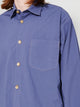 TRÈS BIEN everywear Universal Shirt Cotton Blue