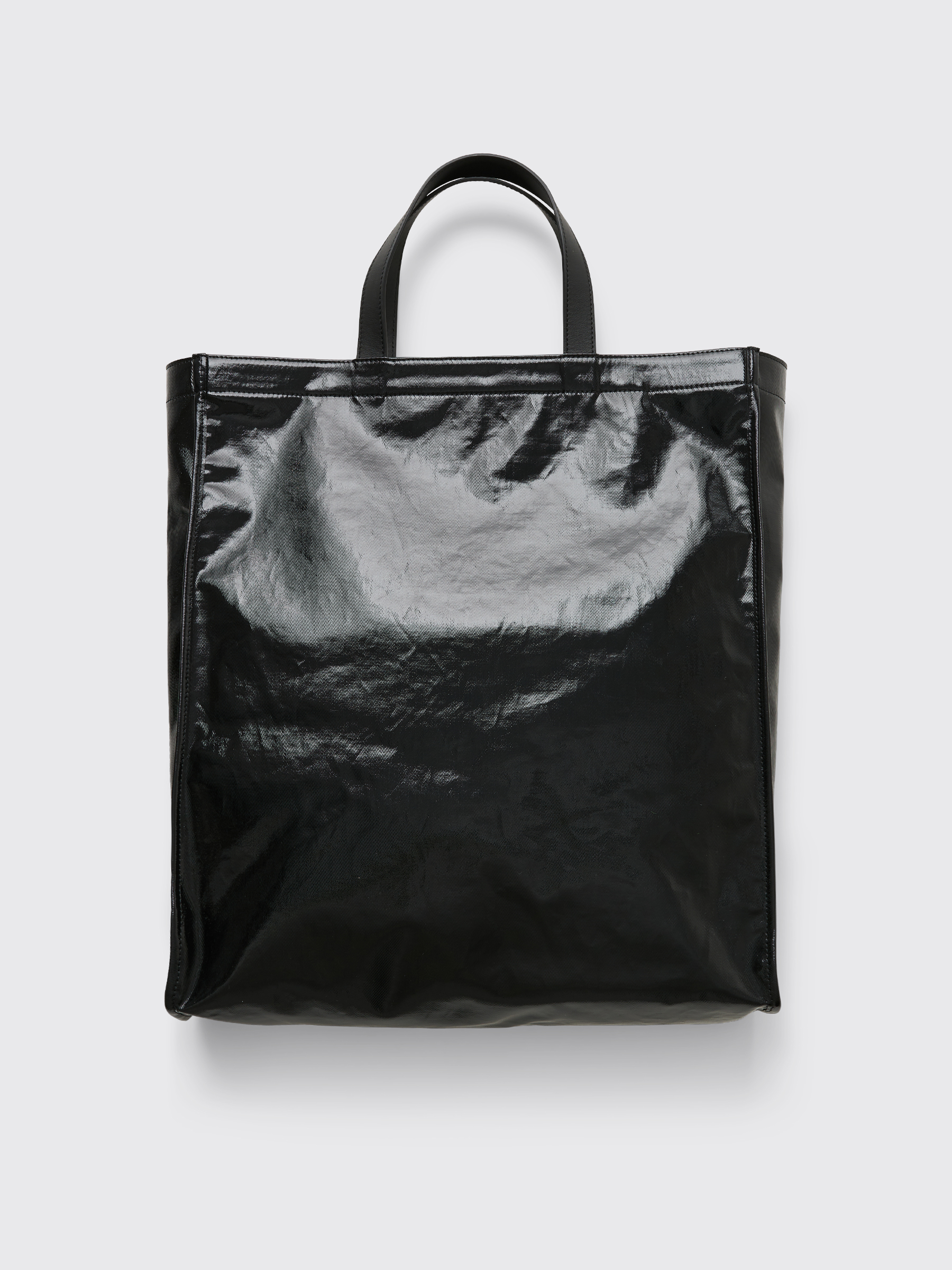 Très Bien - Acne Studios Shiny Tote Bag Black