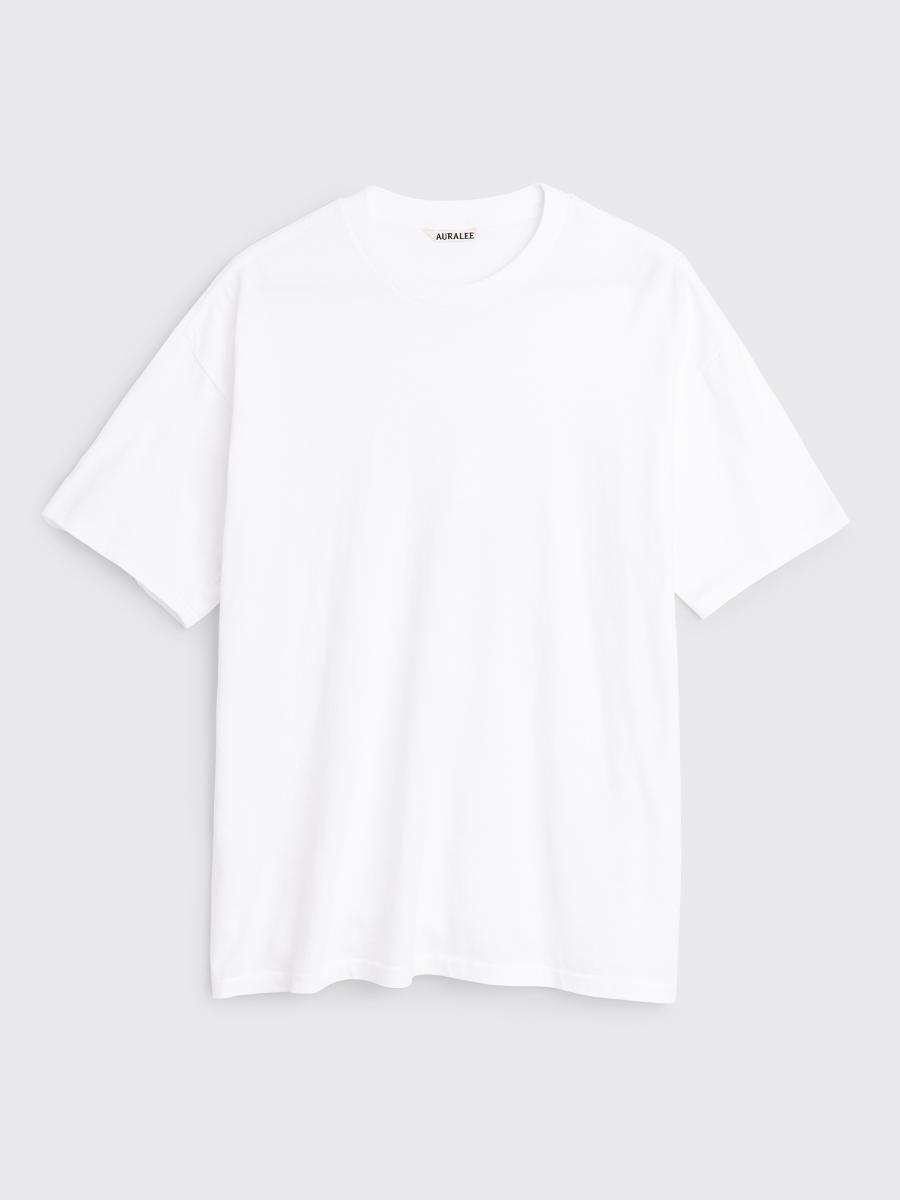 Auralee Seamless Crew Neck T-shirt White