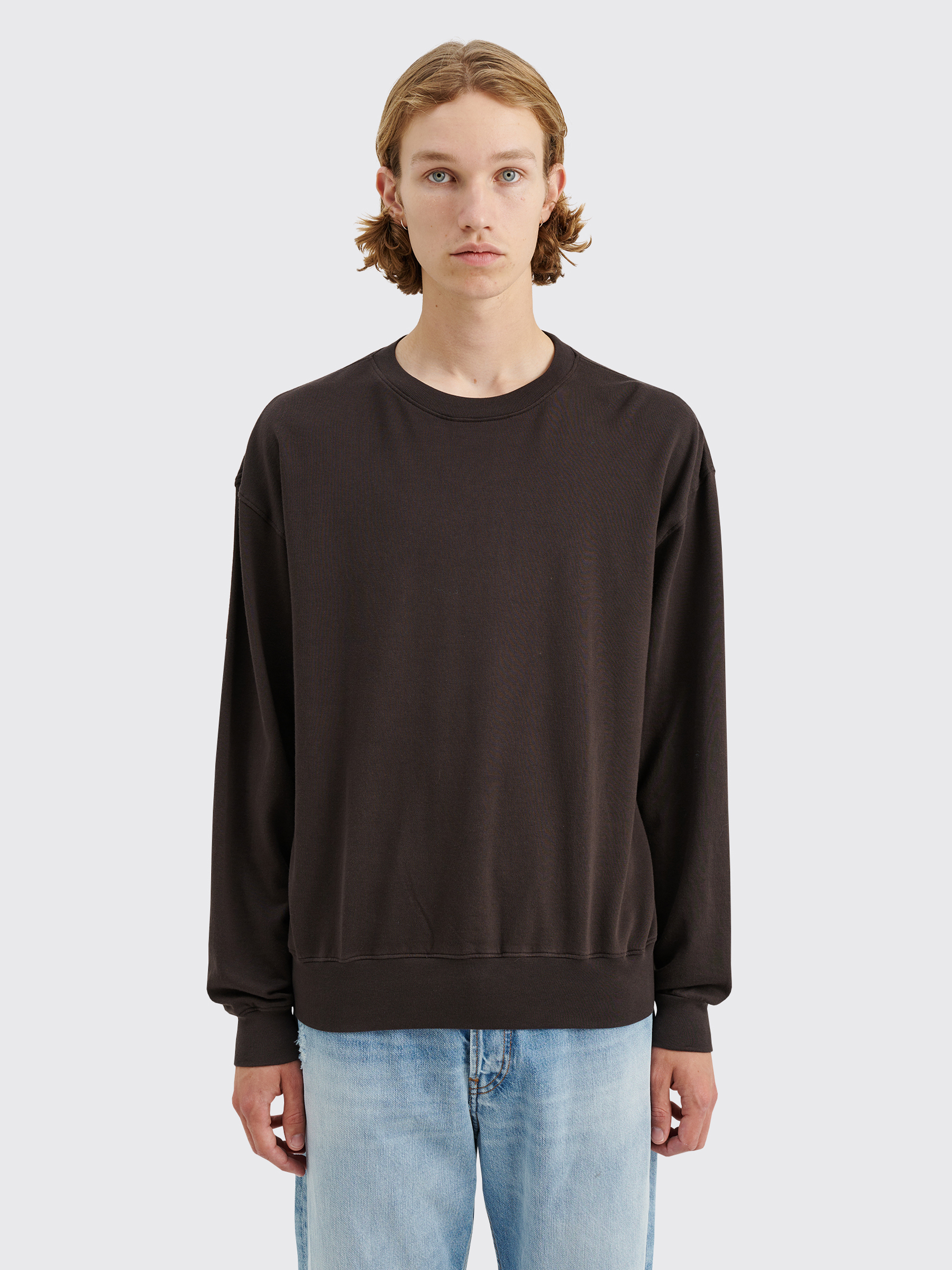 Très Bien - Auralee Super High Gauge Sweater Dark Brown