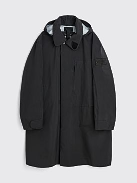 Stone Island Shadow Project Long Trench Coat Gore-Tex Opaque R-Nylon Black