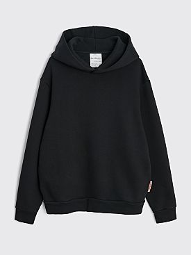 Acne Studios Brushed Hooded Sweatshirt Black