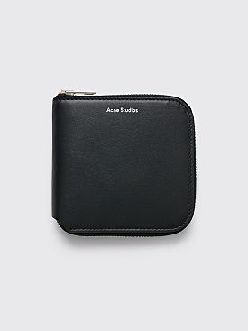 Acne Studios Zippered Wallet Black