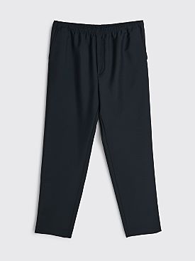 Acne Studios Loose Fit Trousers Navy