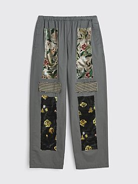 Acne Studios Loose Fit Patch Trousers Grey