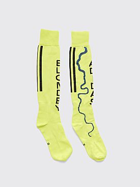 adidas by Blondey Solar Socks Acid Yellow